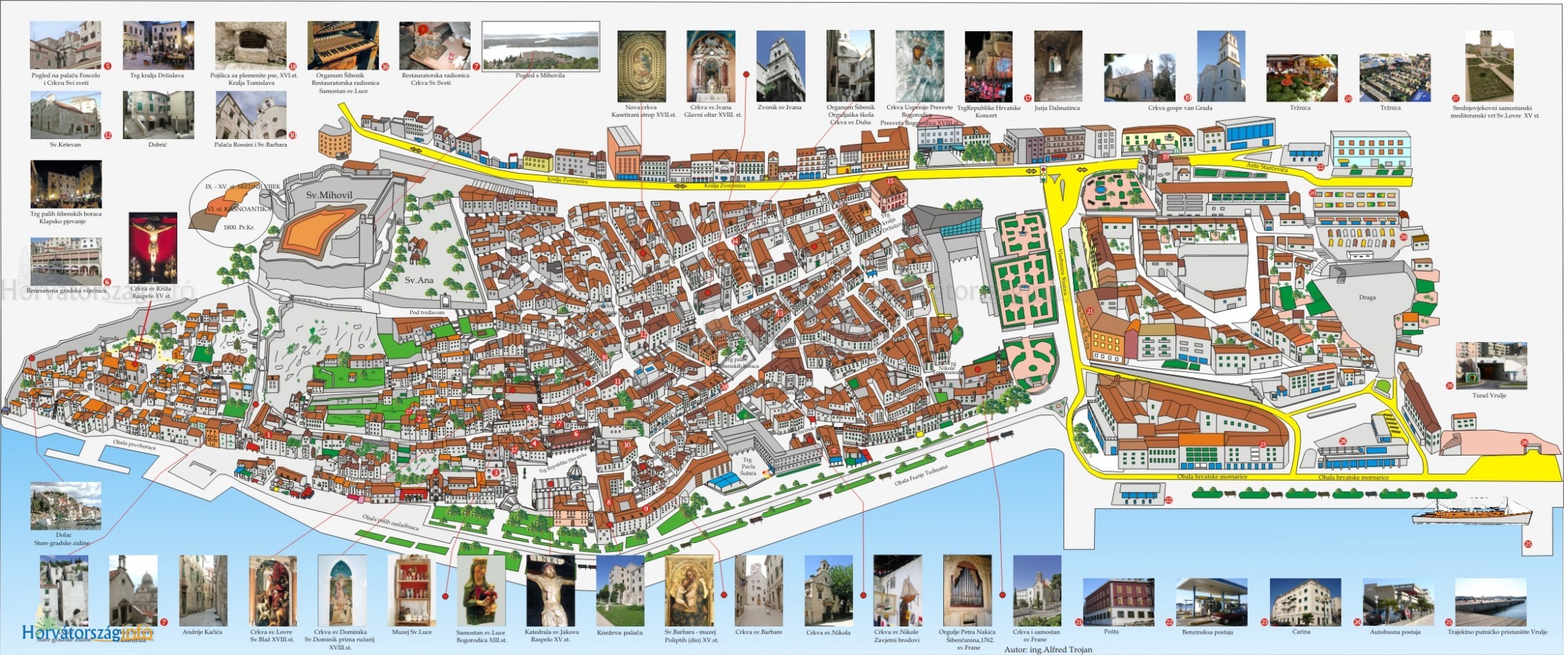 budapest látványosságai térkép Nyaralás Sibenikben? Érdekességek, programok, látnivalók budapest látványosságai térkép
