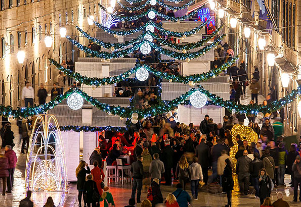 Karácsonyi vásár Horvátország Dubrovnik