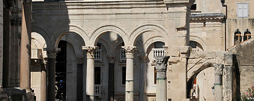 A Diokleciánusz (Diocletianus) palota felfedezése