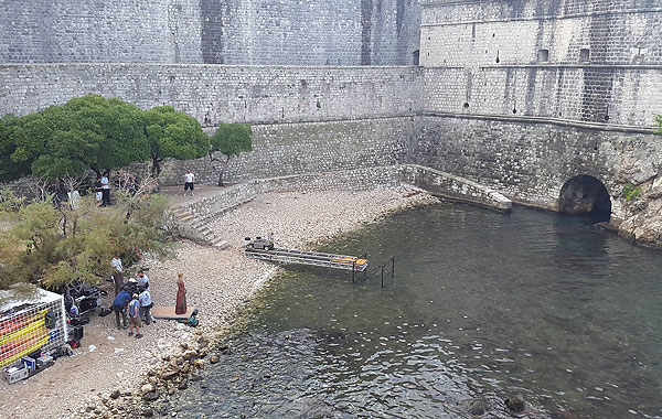 Trónok harca forgatása Dubrovnikban