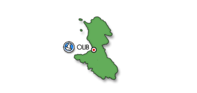Olib sziget térkép