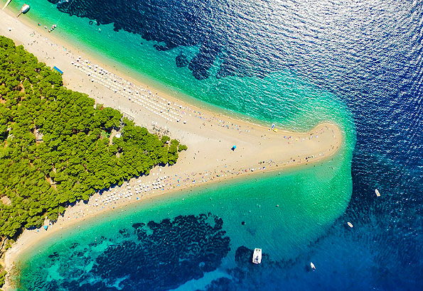 Brac sziget Horvátország egyik legjobb nyaralási úticélja