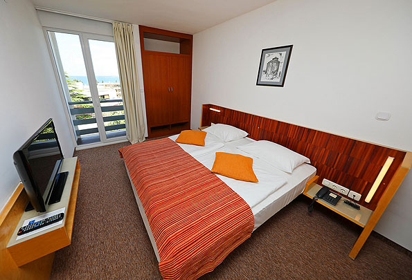 Horvátországban a Hotel Donatban csak egytípusú szobát tudunk bérelni